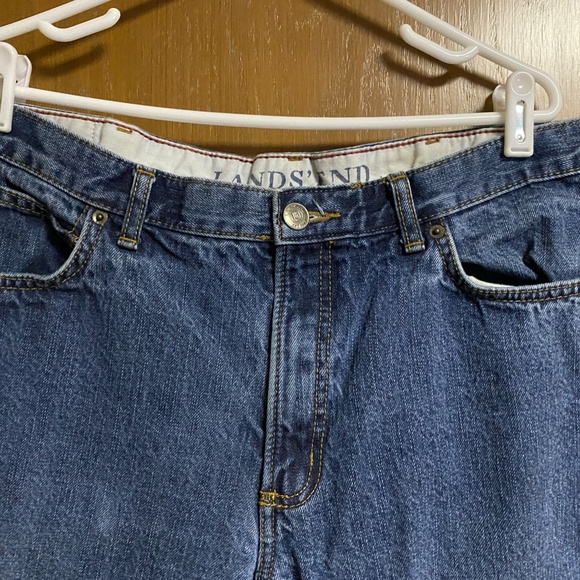 Lands End Flannel Lined Pants 
